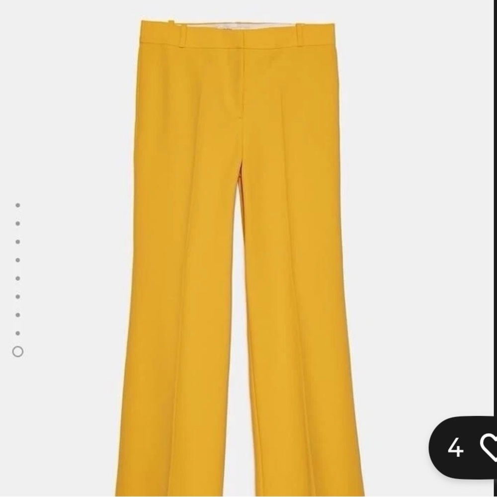Zara Yellow Double-Breasted Women's Suit - Picture 2 of 11
